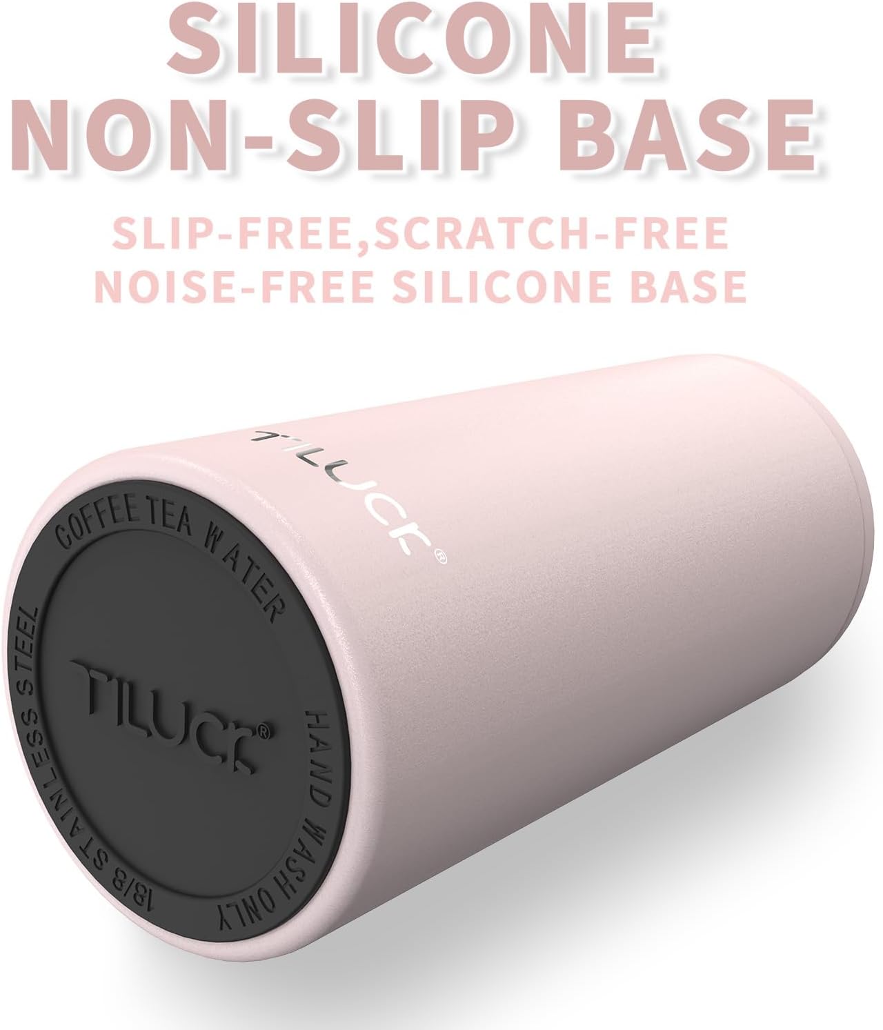 Thumbnail 3 de TILUCK Skinny Can Cooler: Stainless Steel Insulated Slim Cans (12 oz) in Frosted Pink
