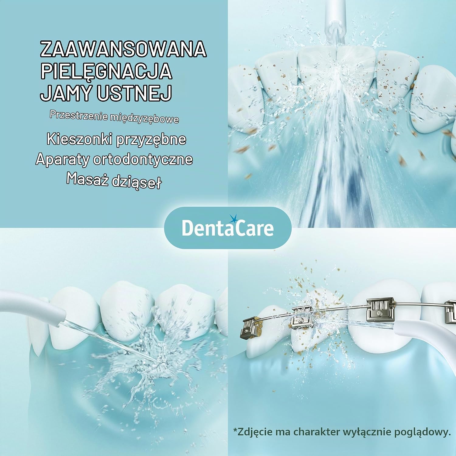 Detalle de Panasonic WEW0987W503 – 2 końcówki do irygatora do przestrzeni międzyzębowych