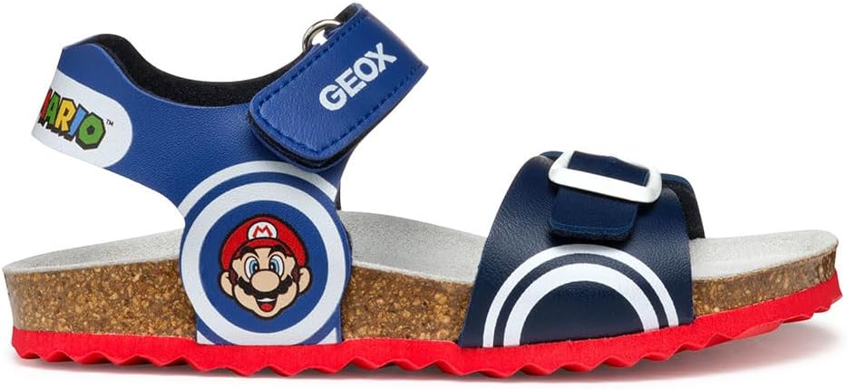 Thumbnail 2 de Geox Ghita Boy Sandalen – atmungsaktive Sandalen für Jungen, blau/gelb