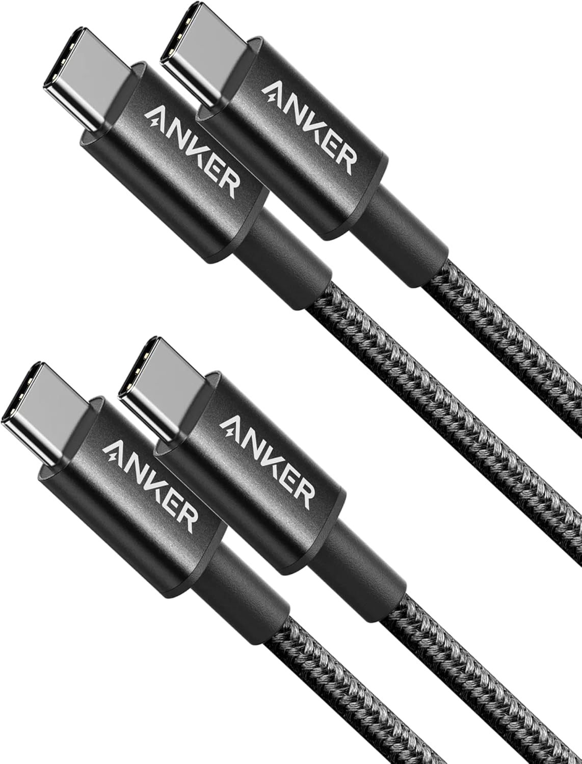 Detalle de Anker 60W USB-C auf USB-C Kabel PD 3.0 – 2er Set, 1 m