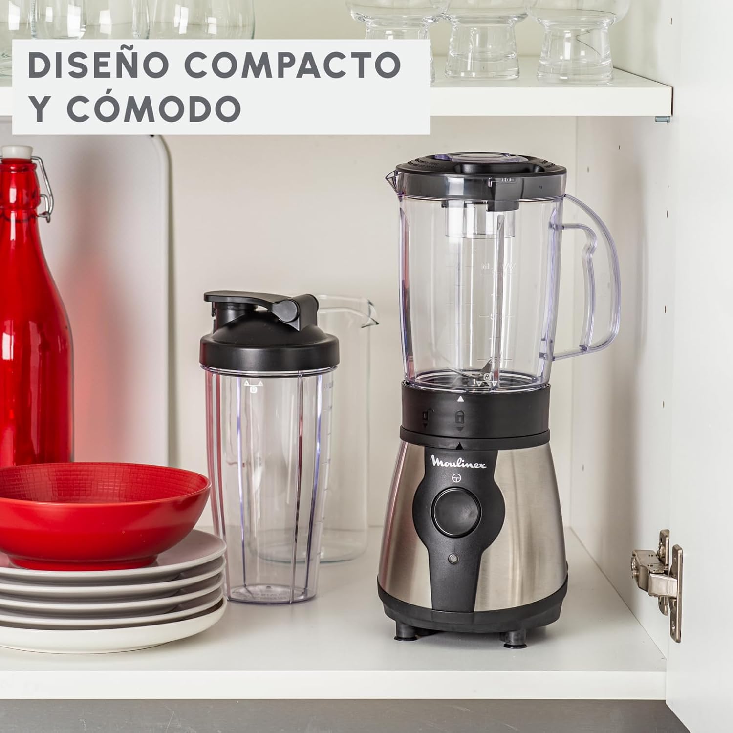 Detalle de Moulinex Blend & Go batidora 1,3 L 300 W