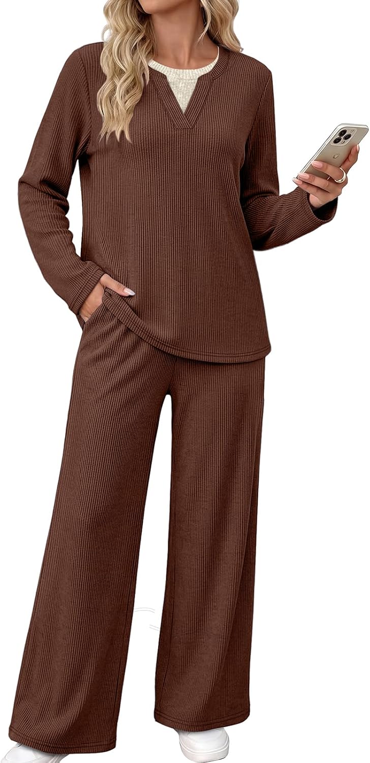 Detalle de WIHOLL Women's Lounge Set, Two-Piece