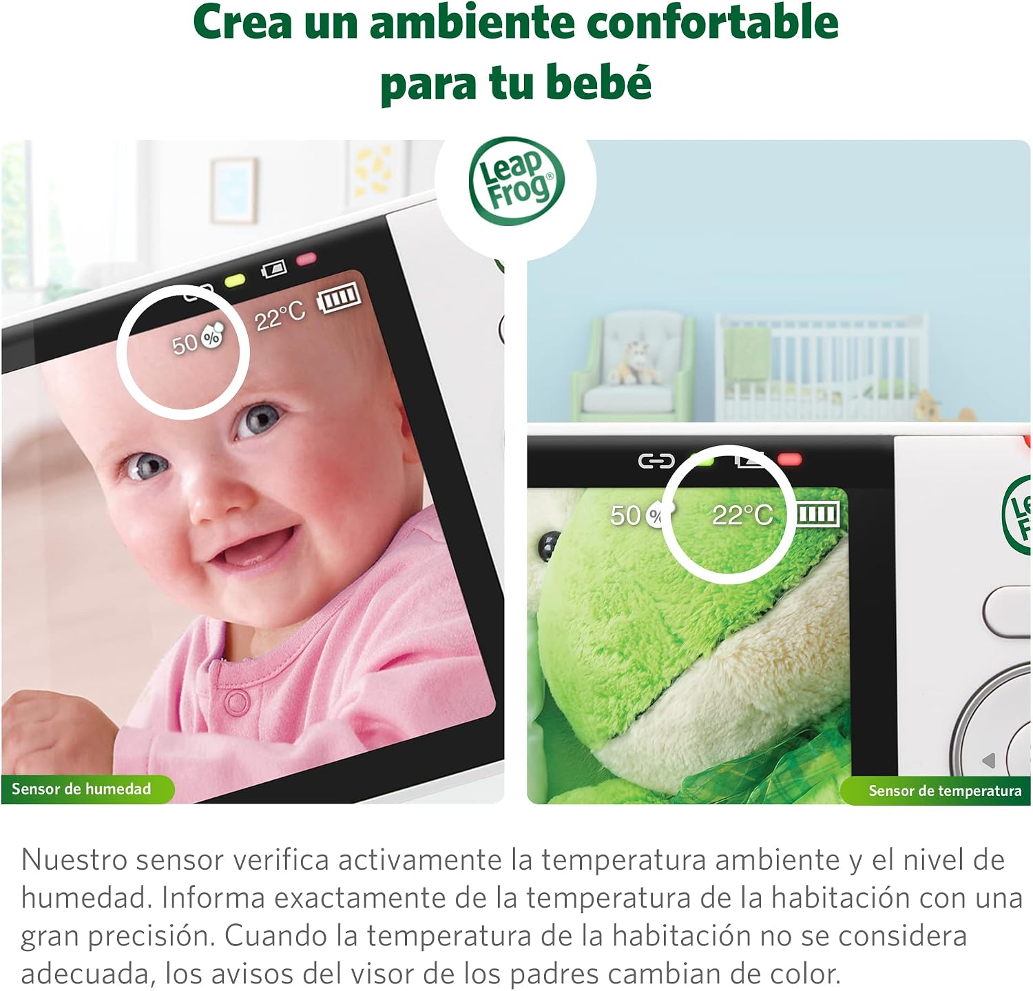 Thumbnail 5 de LeapFrog LF815HD monitor bebé 5"