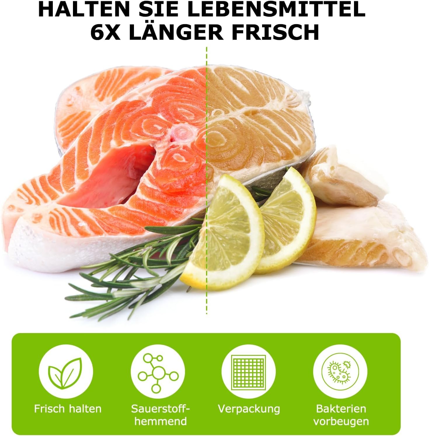 Thumbnail 4 de Bonsenkitchen Profi Vakuumbeutel 100×20×30 cm