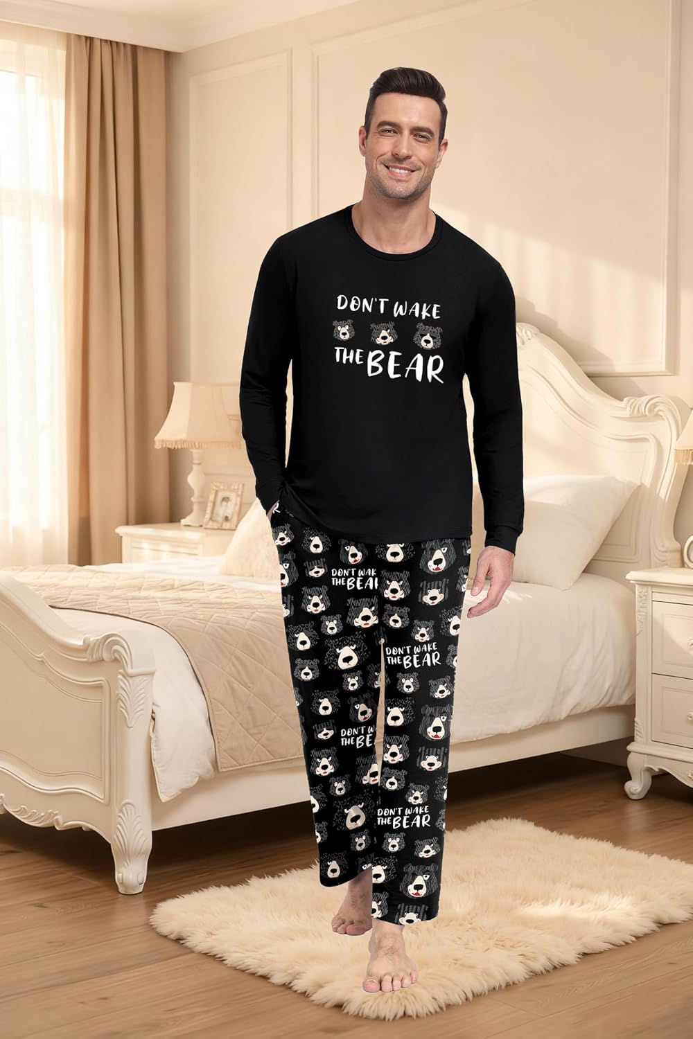 Detalle de Men's Pajama Set, S–2XL