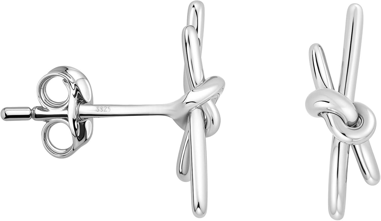 Thumbnail 6 de SOFIA MILANI Damen Ohrringe 925 Silber – Knobenknoten Ohrstecker