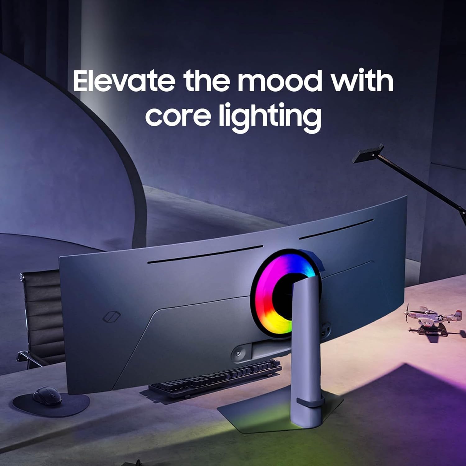 Thumbnail 6 de Samsung Odyssey G93SC (LS49CG932SNXZA) 49-Inch QD-OLED Gaming Monitor, 240Hz
