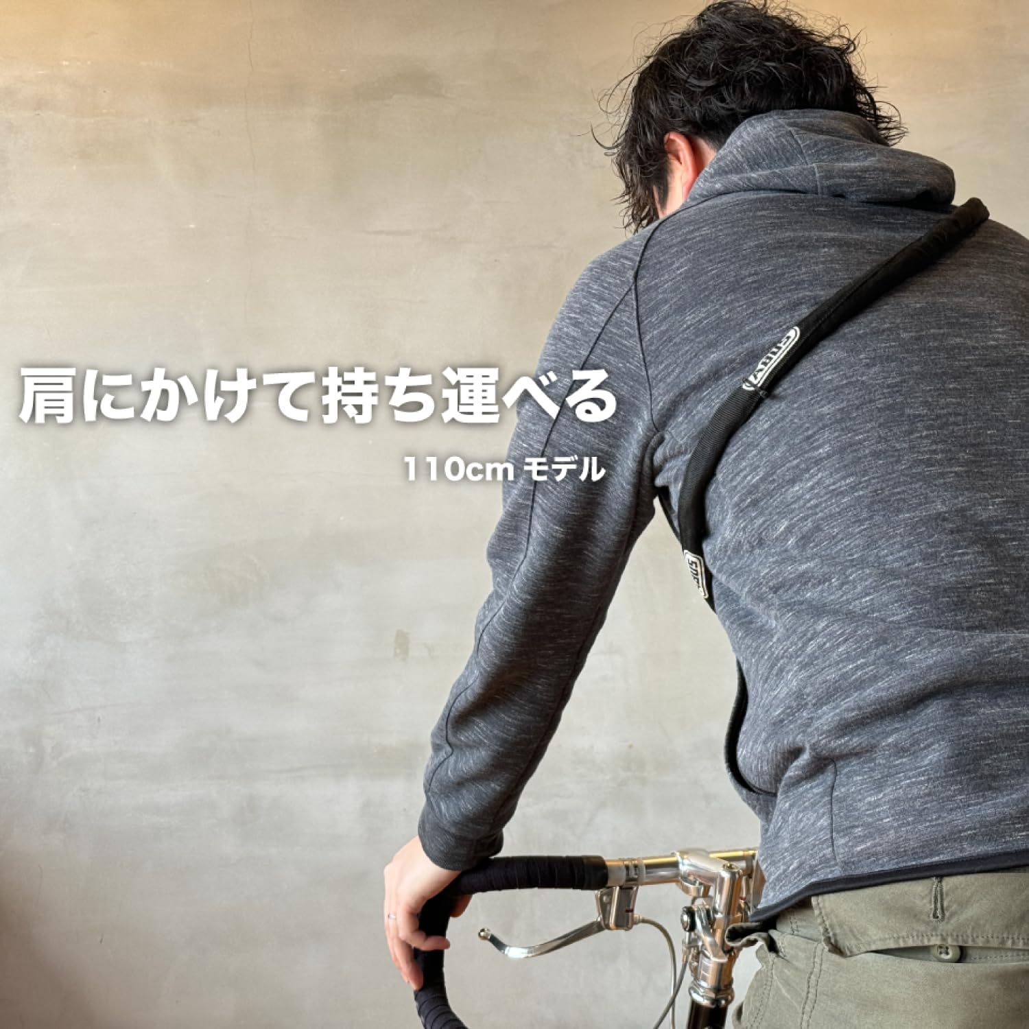 Detalle de ABUS 43211-5709 チェーンロック 110cm・4mm、セキュリティレベル4