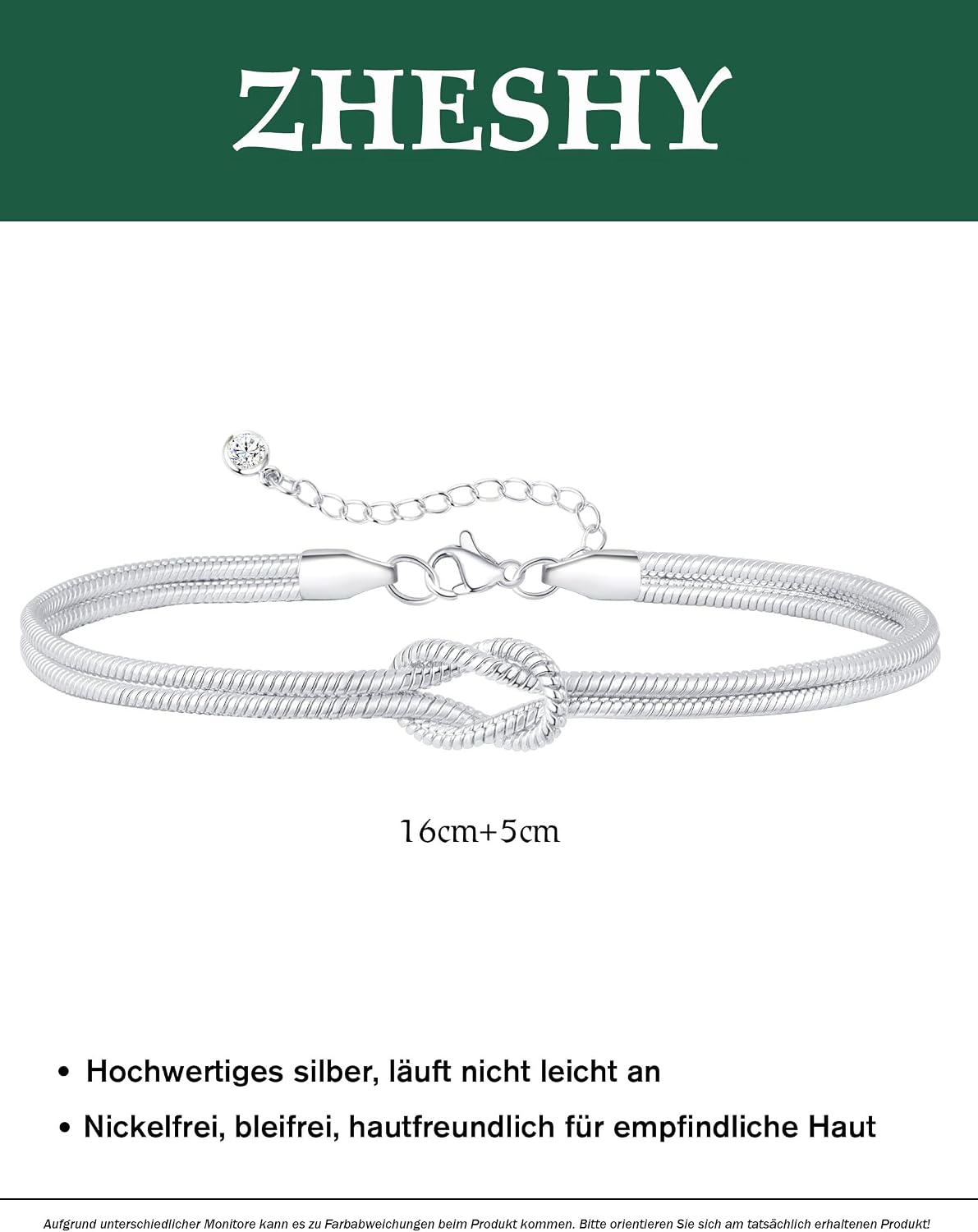 Thumbnail 4 de ZHESHY Pulsera Mujer Plata Oro 14k