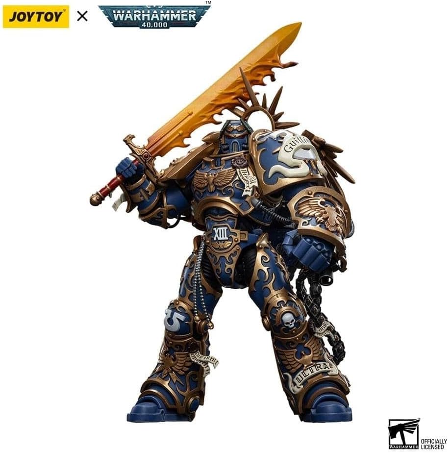 Detalle 1 de JoyToy Warhammer 40K: Ultramarines Primarch Roboute Guilliman, figurka 1:18