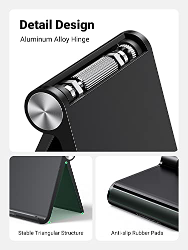 Detalle 2 de UGREEN Support Tablette Réglable Bureau Pose Tablette Téléphone – compact, stable et polyvalent