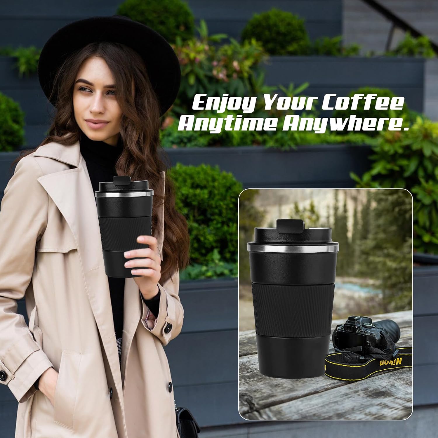 Thumbnail 5 de SPLMIFA 12OZ Travel Coffee Mug