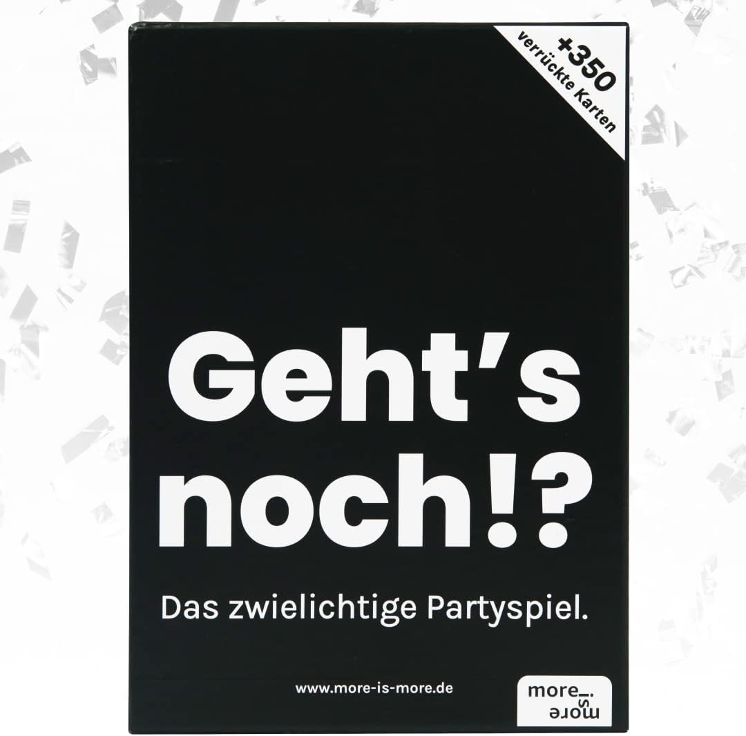 Thumbnail 4 de more is more Geht's noch!? Partyspiel 380 Karten 🎲