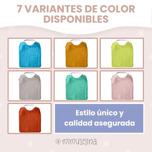 Thumbnail 7 de MIMUSELINA Baberos Bebe Impermeables Reutilizables – Pack de 5, Lavanda, 29x25 cm