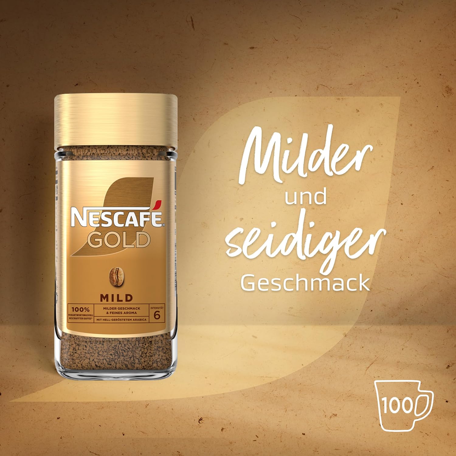 Thumbnail 4 de NESCAFÉ GOLD Mild 200 g Instant-Kaffee