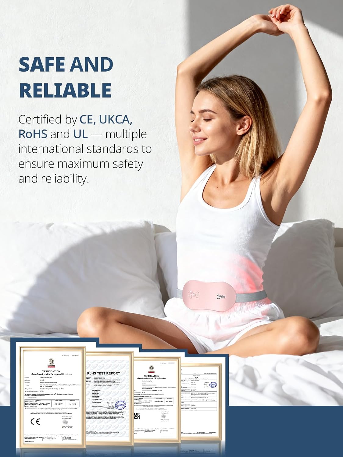 Detalle 2 de Slimpal Portable Heat Pad 3-hour timer