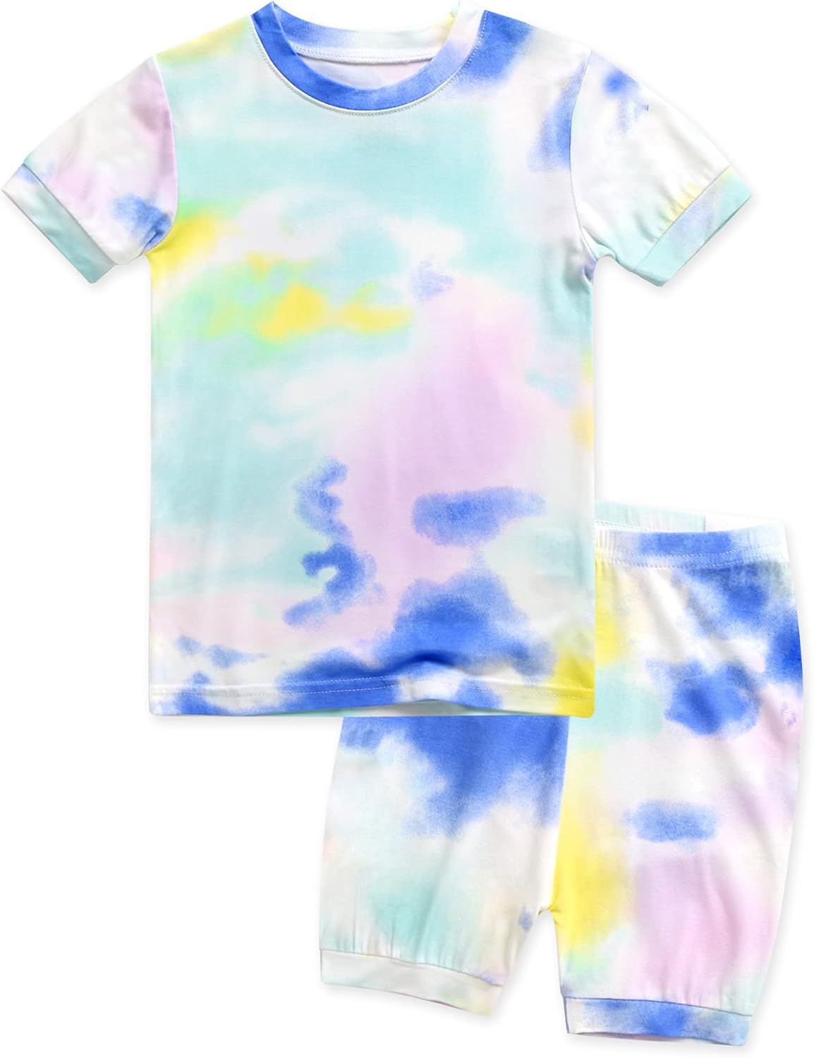 Detalle de VAENAIT BABY Tie-Dye Bamboo Pajama Set (2pcs) for Infants to 12Y