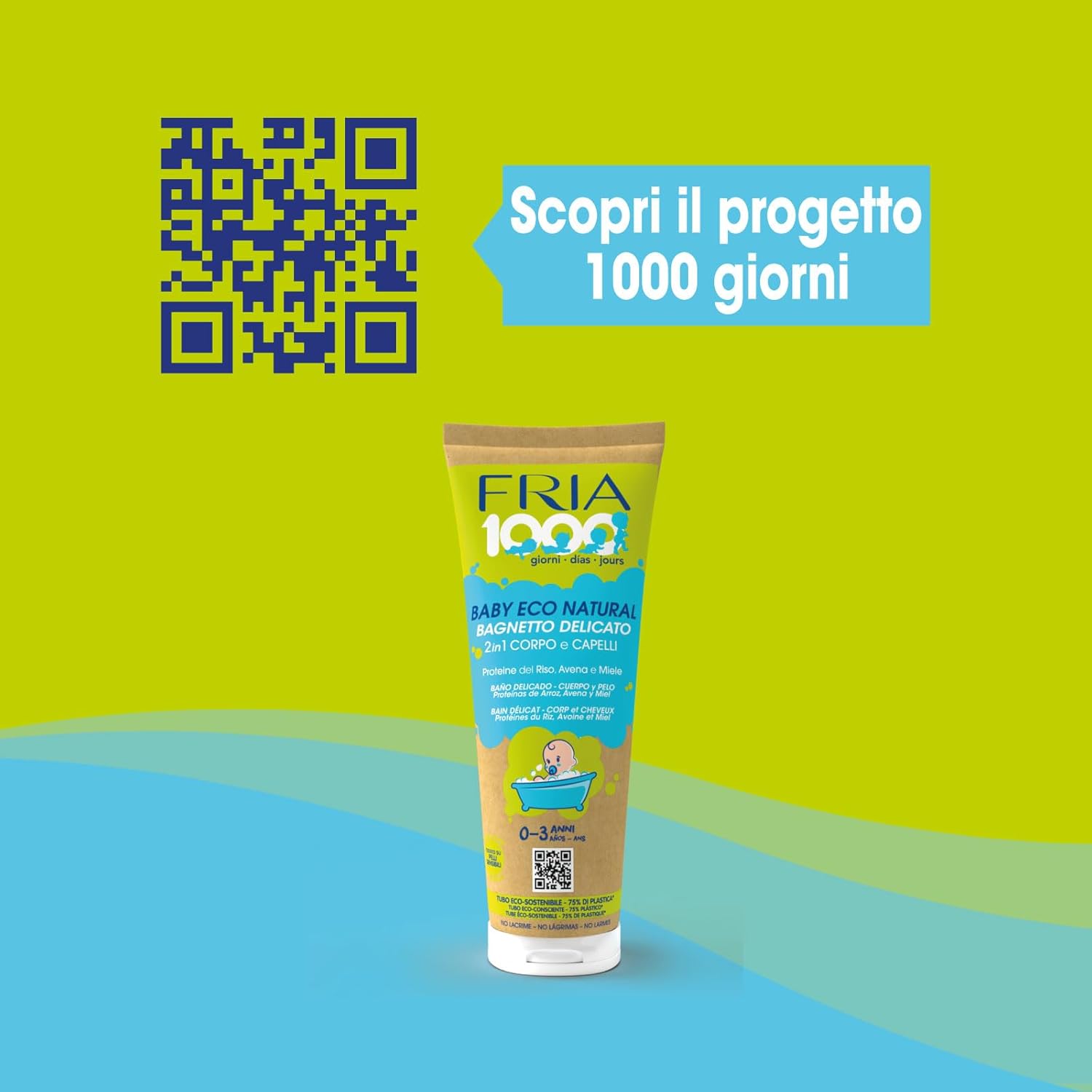 Thumbnail 4 de Shampoo 2 in 1 1000 Giorni per bambini 250 ml