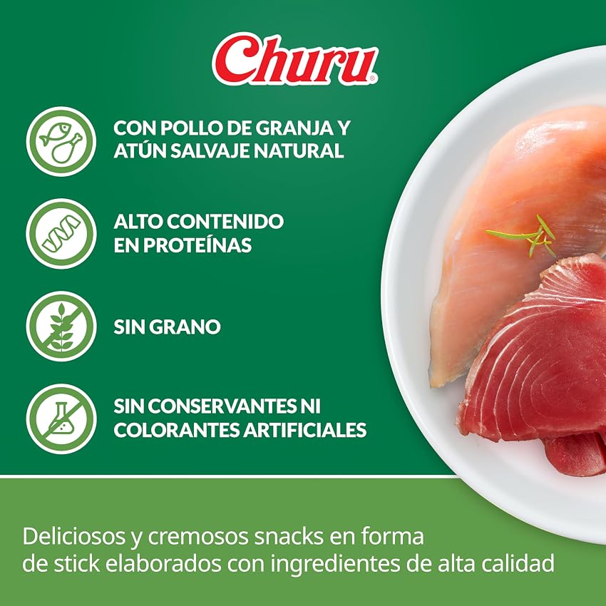 Detalle de CHURU Dog Bites Dog Bites 96 g