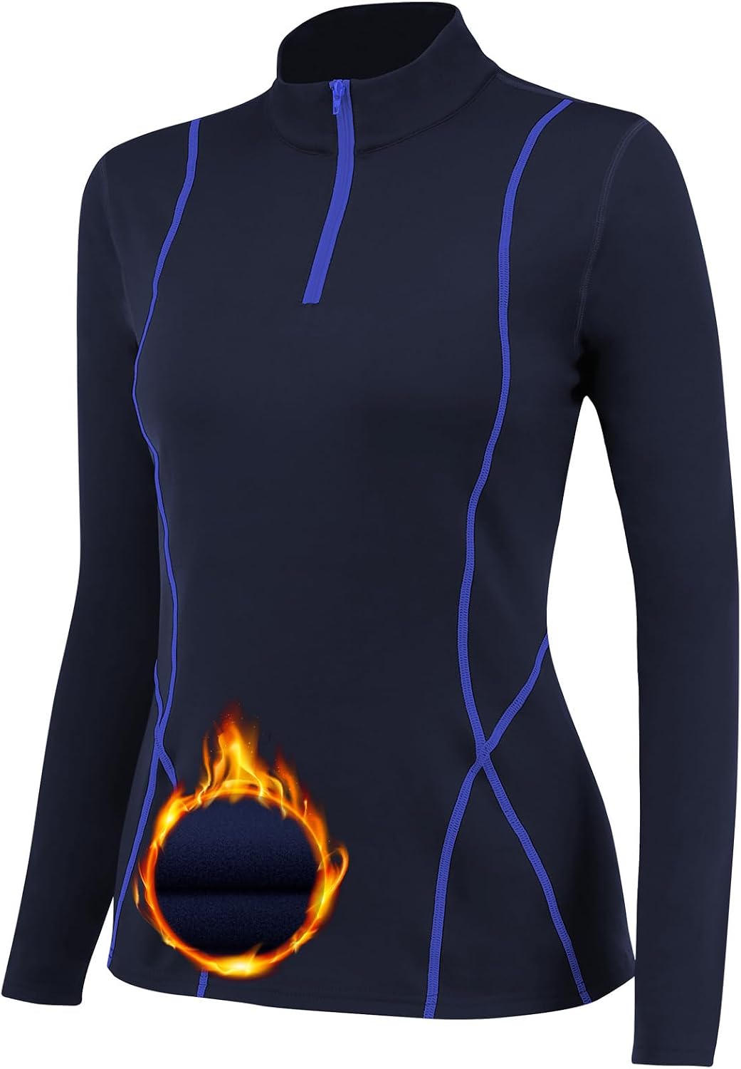 Detalle 2 de TERODACO Half Zip Thermal Base Layer 1 TOPS
