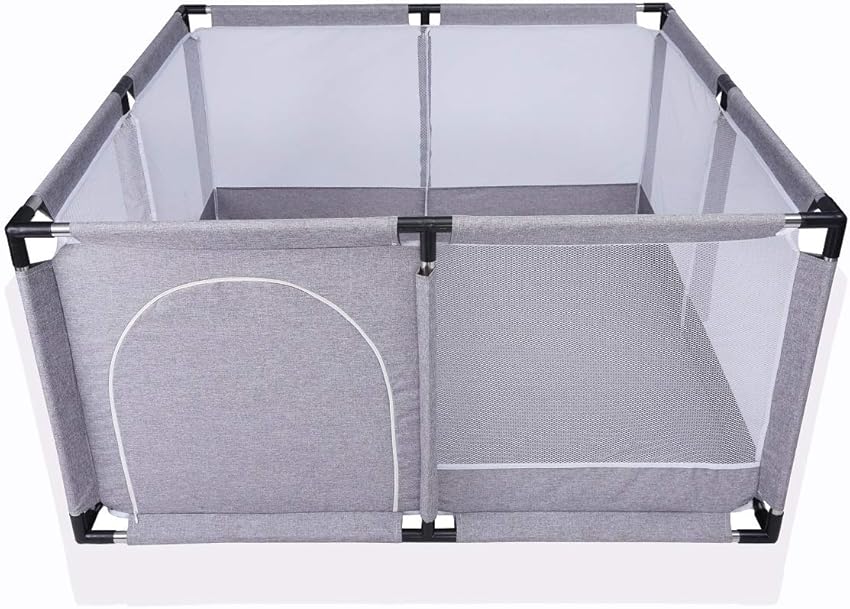 Star Ibaby Oxford XL - Parque Bebé Ultraligero Soft Grey
