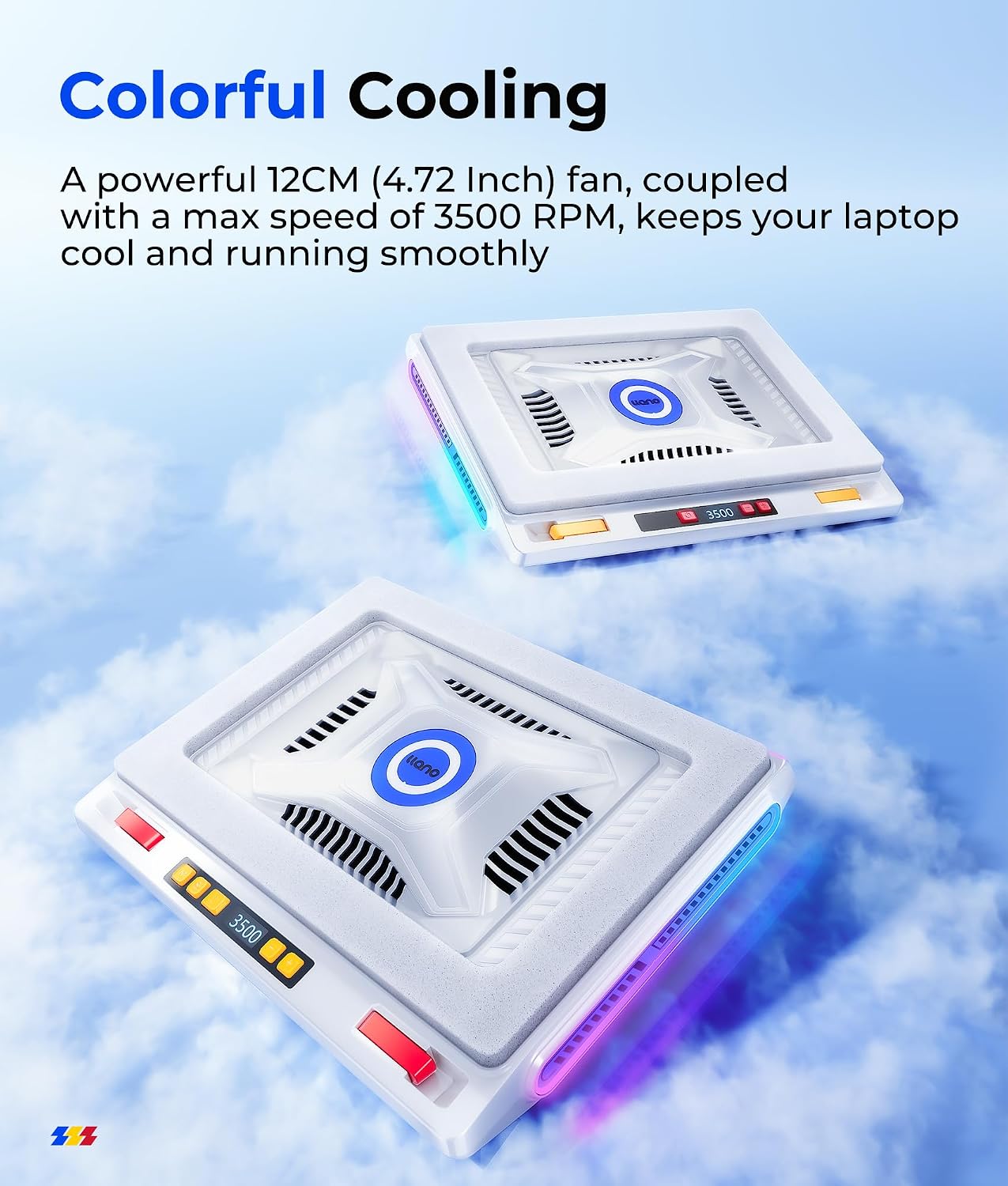 Detalle de llano Laptop Cooling Pad V10