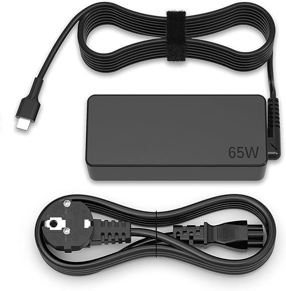 Detalle de Cargador USB-C 65W / 45W para Lenovo y Dell