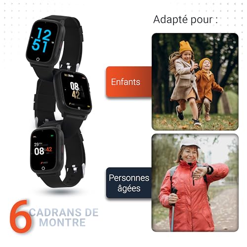 Thumbnail 7 de PAJ GPS Smartwatch GPS 4G avec bouton SOS — Montre connectée pour enfants et seniors