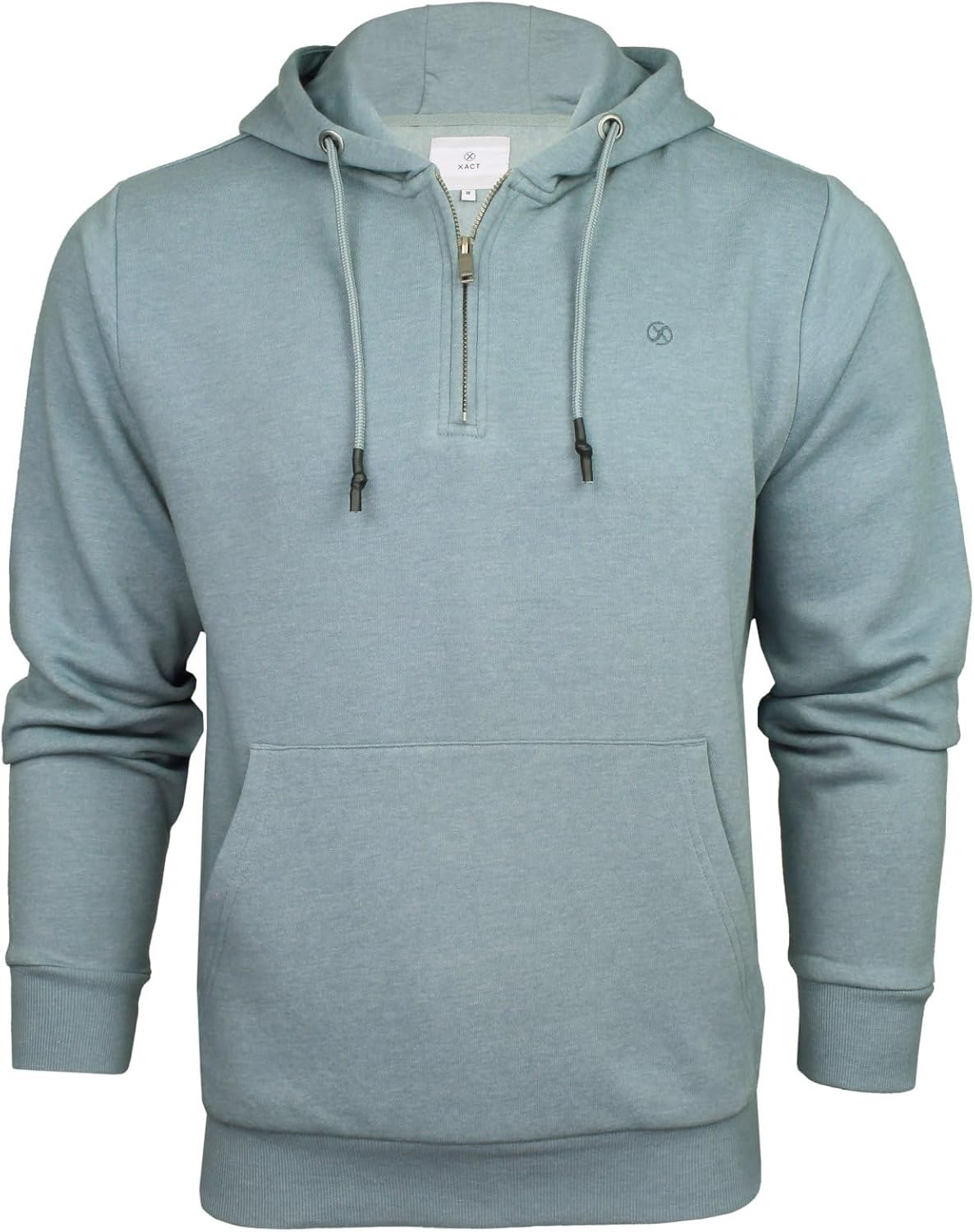 Thumbnail 6 de Xact Men’s Hooded Sweatshirt (1/4 Zip Overhead & Full Zip Hoodie) – Soft Midweight Fleece-Back, Regular Fit