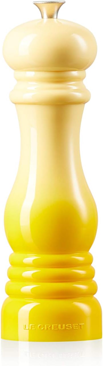 Detalle de Le Creuset Classic Adjustable Pepper Mill Grinder – 21 cm, Meringue