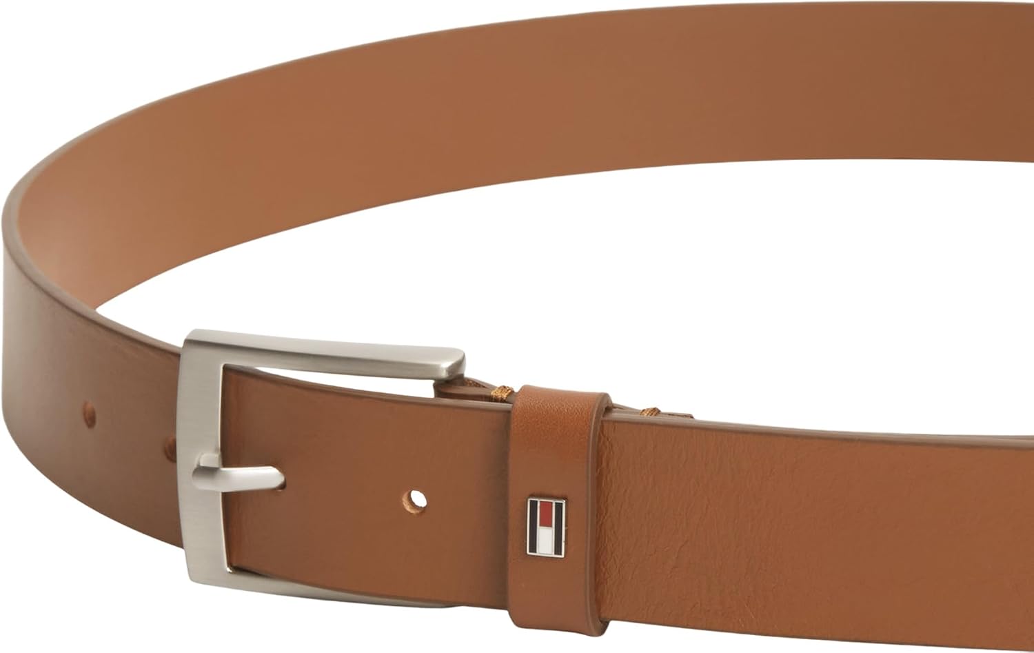 Detalle de Tommy Hilfiger Cintura Uomo Adan in pelle, 3,5 cm
