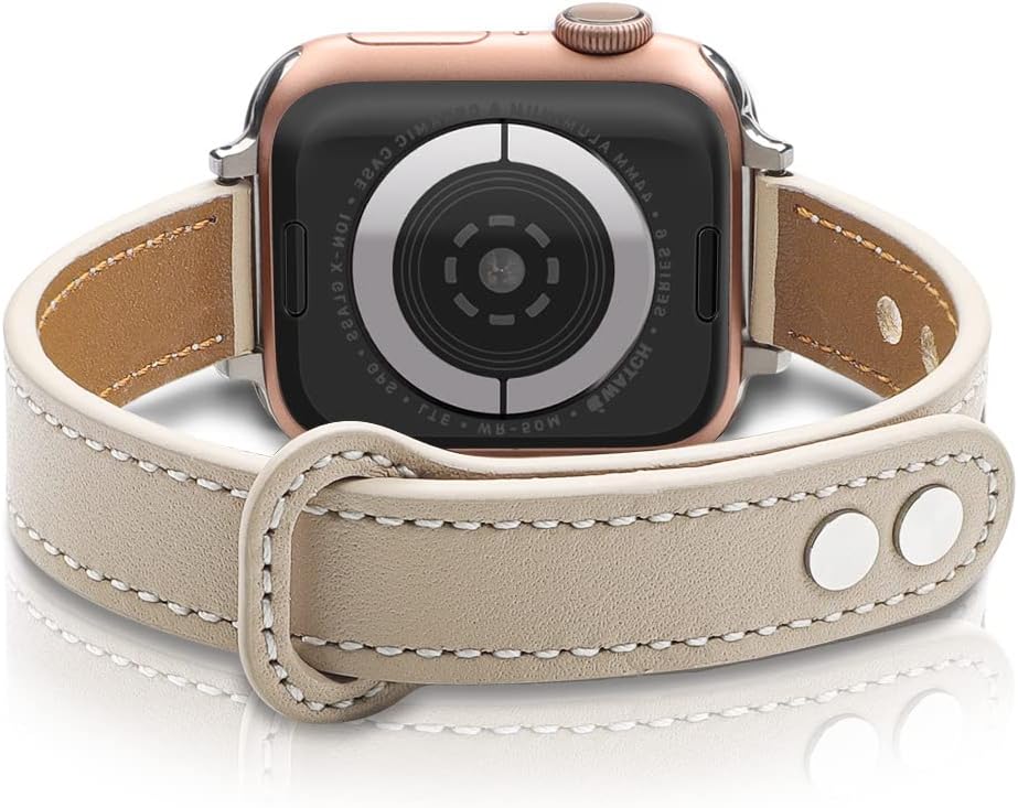 Thumbnail 1 de segoo Leather Band for Apple Watch — 38–49mm, Top Grain Leather, Slim & Comfortable