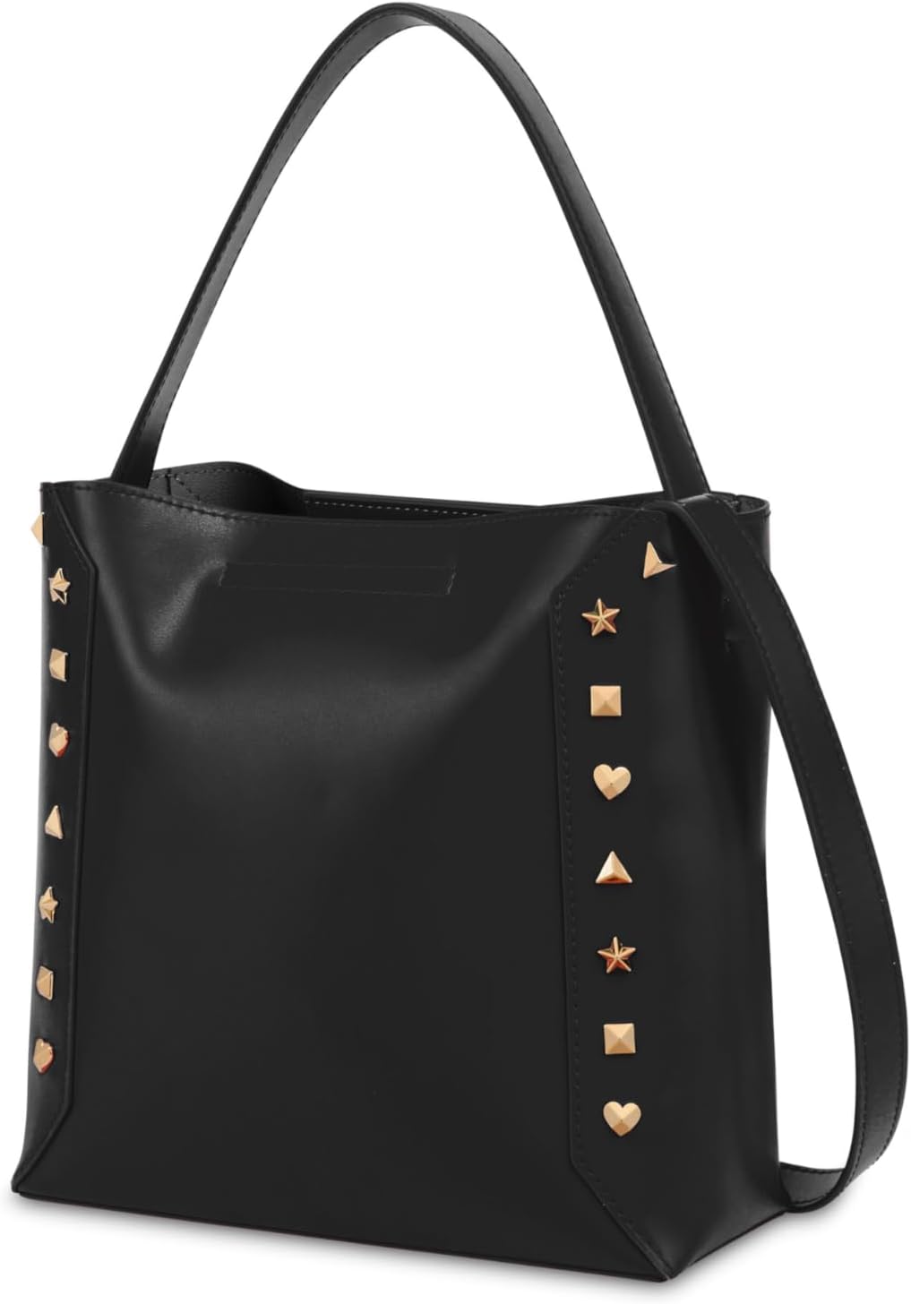 Thumbnail 1 de Love Moschino SAC PU noir + Goujons