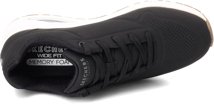 Thumbnail 6 de Skechers Uno Zapatillas Mujer Black Durabuck 🖤 - 37.5 EU