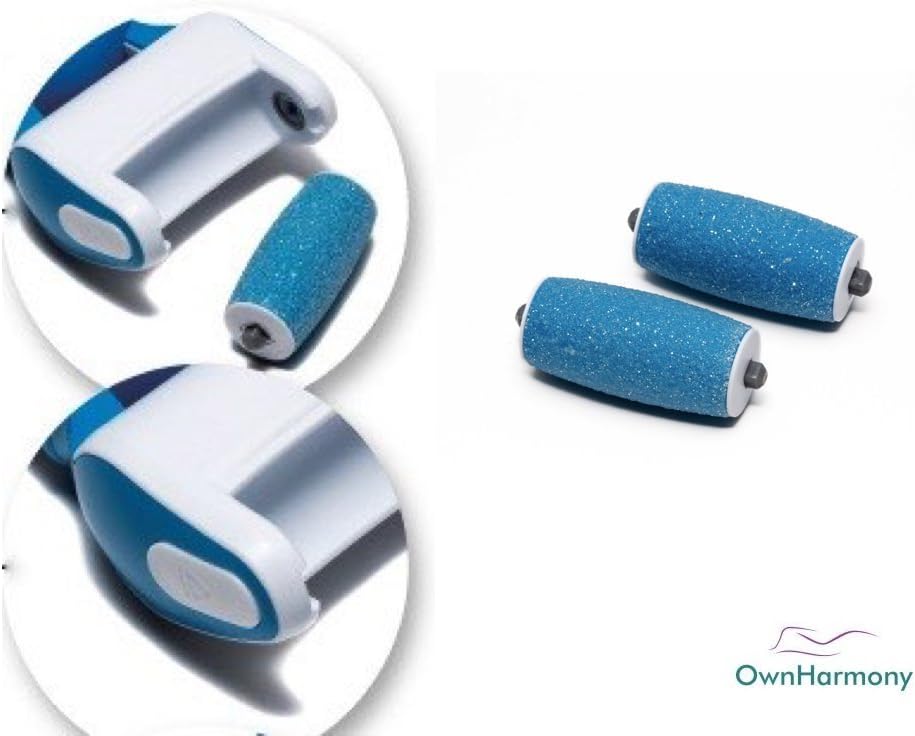 Detalle de Recharge 3 Rouleaux Exfoliants Own Harmony pour Râpe Anti-Callosités CR900 – Pack Bleu