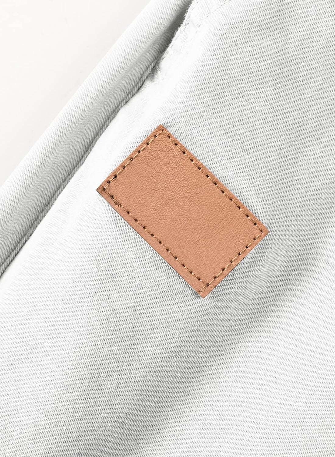 Detalle de JMIERR Hose Herren Chino Cargo – Baumwoll-Jogginghose mit elastischem Bund und Kordelzug