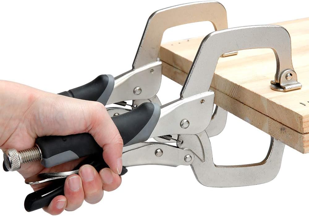 Detalle de Amazon Basics Metal Face Clamp, 11-inch (2-Pack)