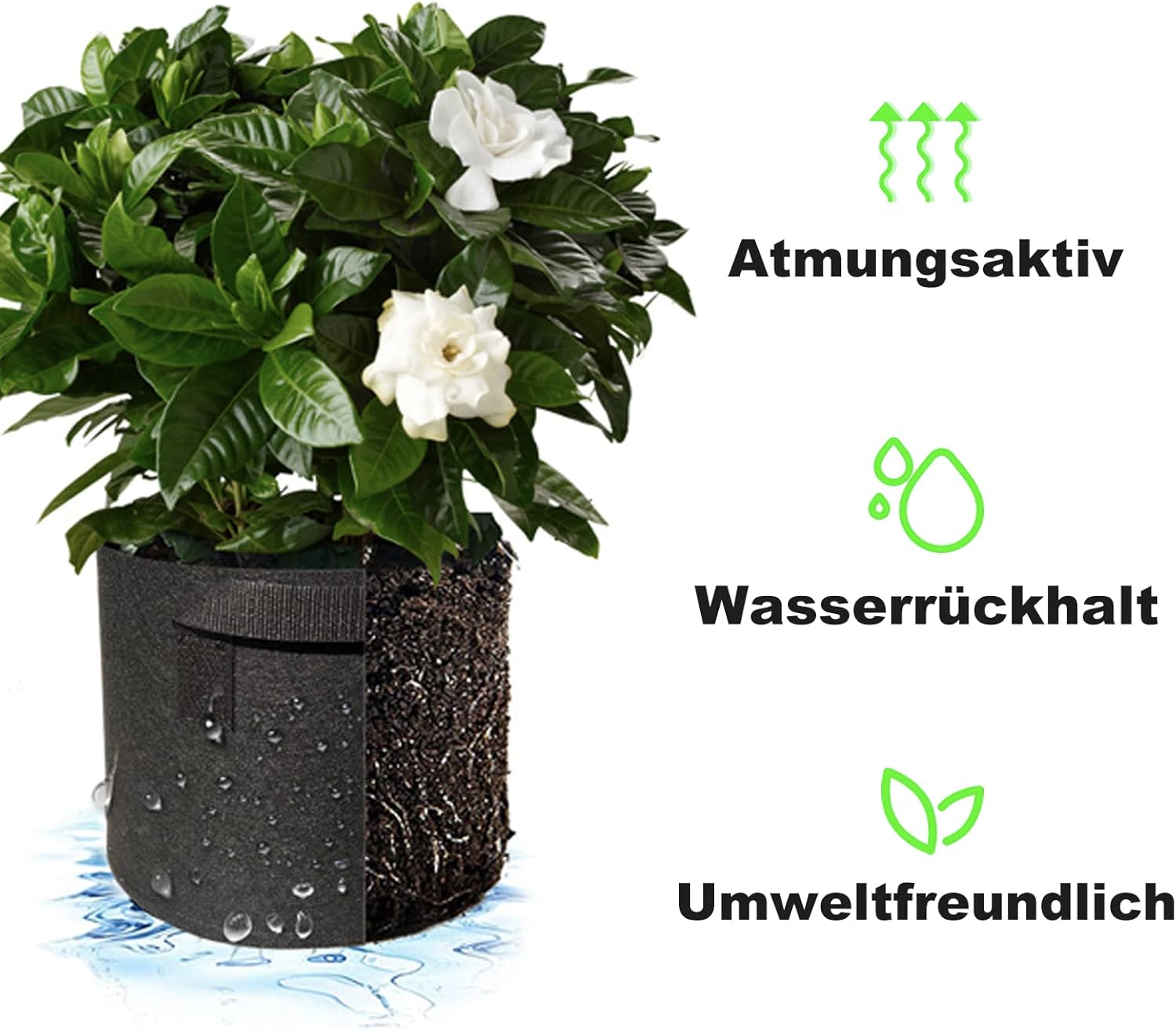 Thumbnail 2 de XVZ set sacchi per piante 60L, non tessuto