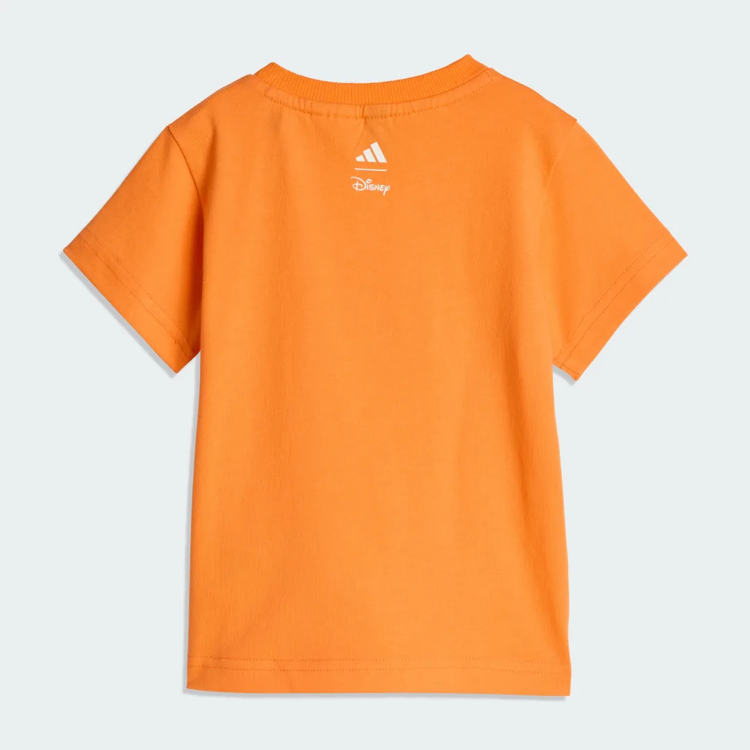 Detalle de Conjunto con camiseta Adidas Disney Mickey Mouse – color naranja