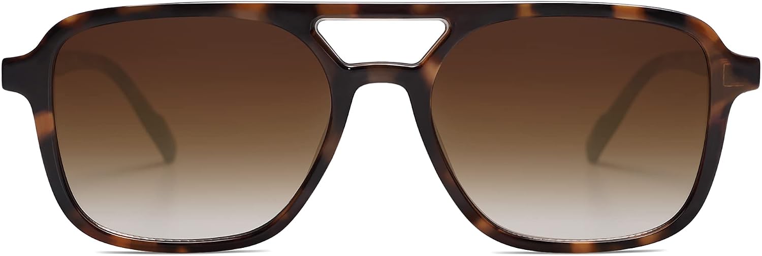 Thumbnail 1 de SOJOS SJ2202C3 Retro Aviator Sunglasses – Timeless Rectangle Aviators for Everyone