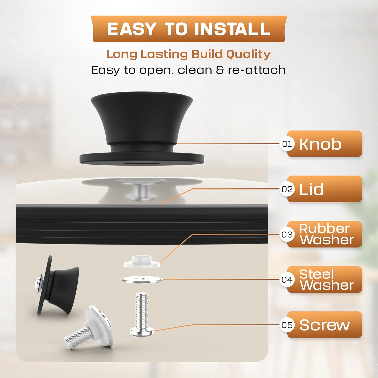 Thumbnail 3 de LSR Loreso Universal Pan Lid 12-15 Inch