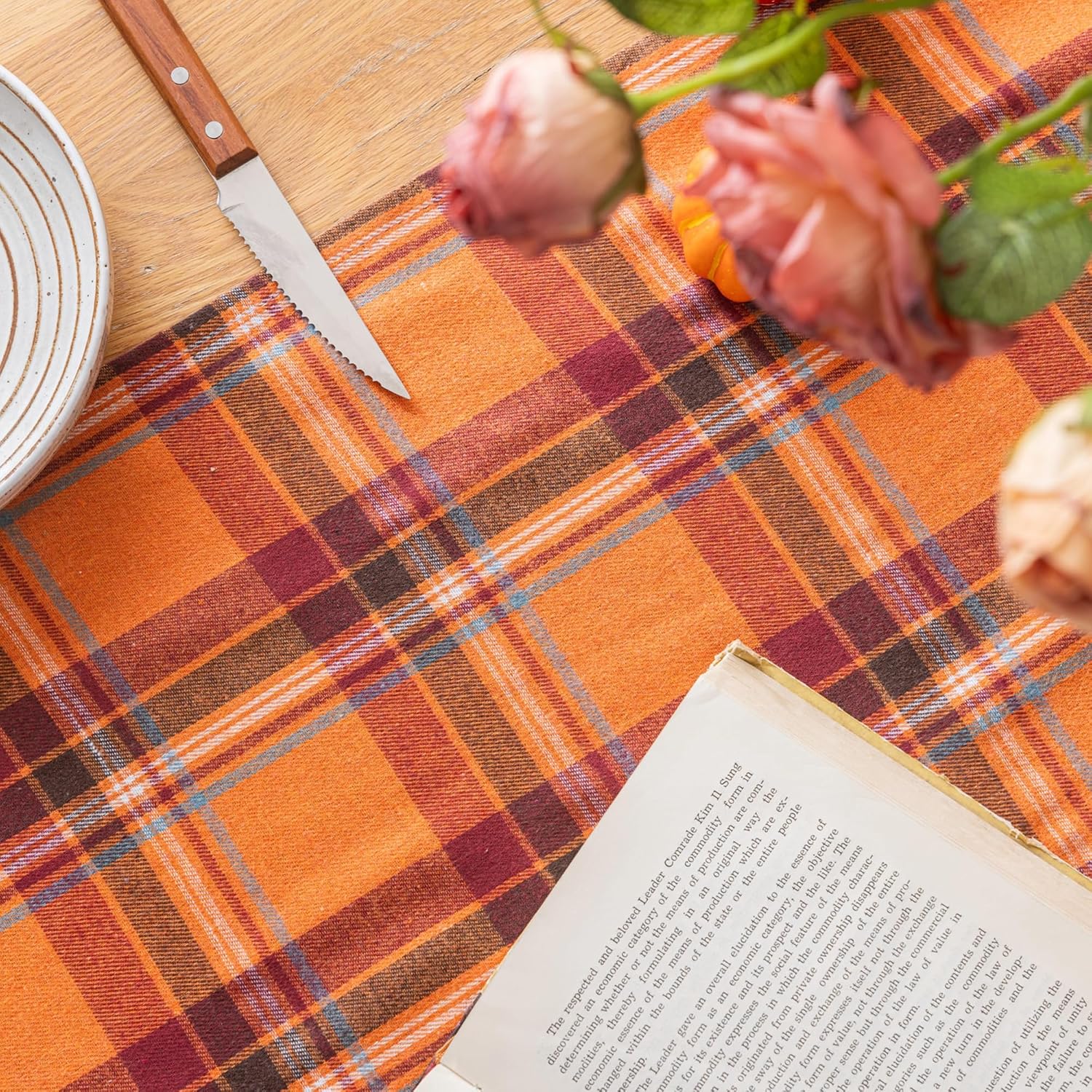 Detalle 2 de AQOTHES Table Runner 100% Polyester