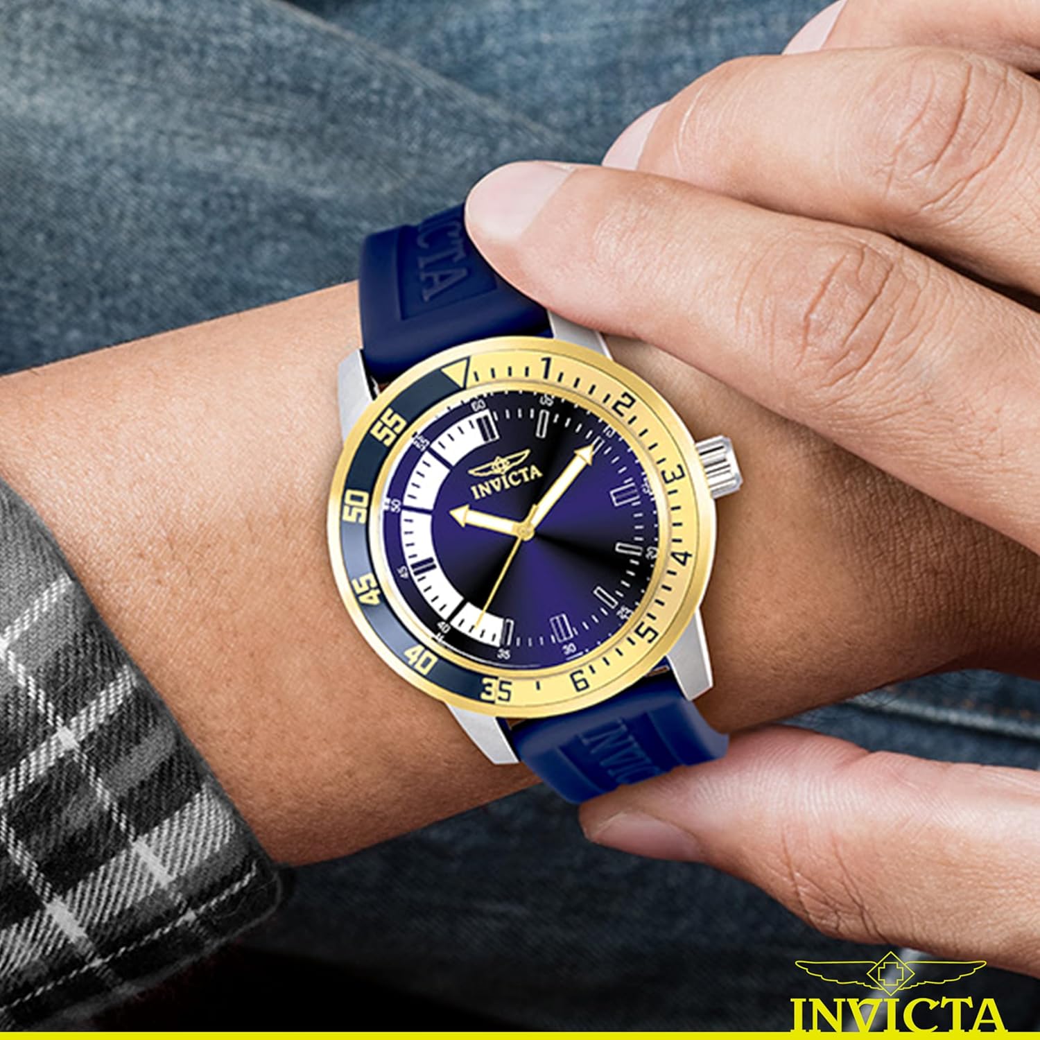 Thumbnail 1 de Invicta Specialty Montre Homme Mouvement Quartz – Acier inoxydable, 45 mm