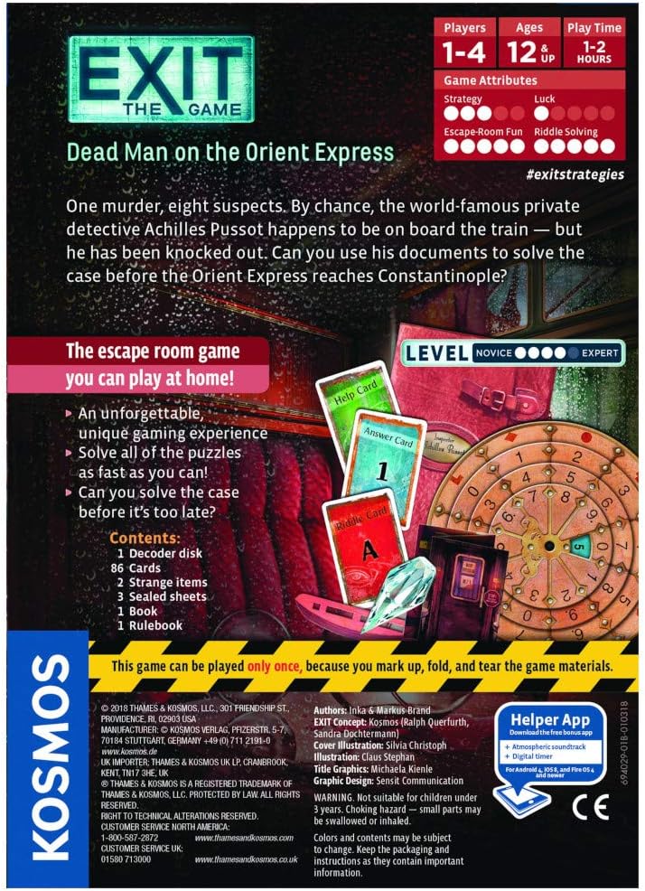 Thumbnail 1 de Kosmos card-based escape room game