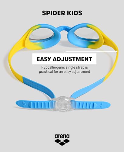Thumbnail 7 de ARENA Spider Kids: Gafas de Natación para Niños (2–5 años) con Puente Nasal Autoregulable