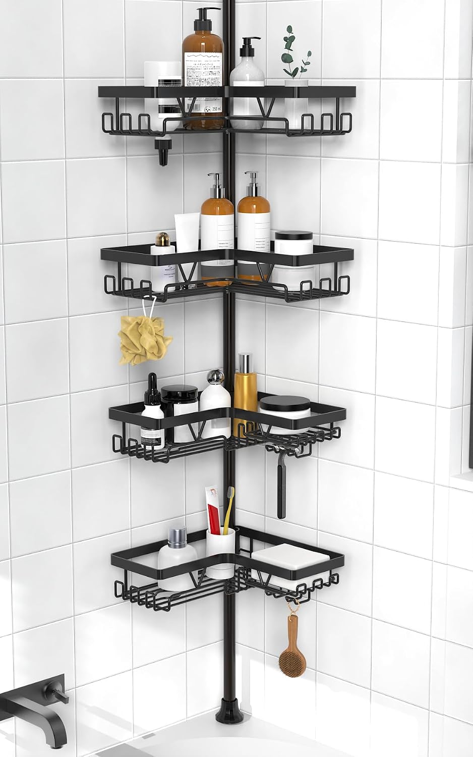 Detalle de Kegii Corner Shower Caddy 25-114.2 in