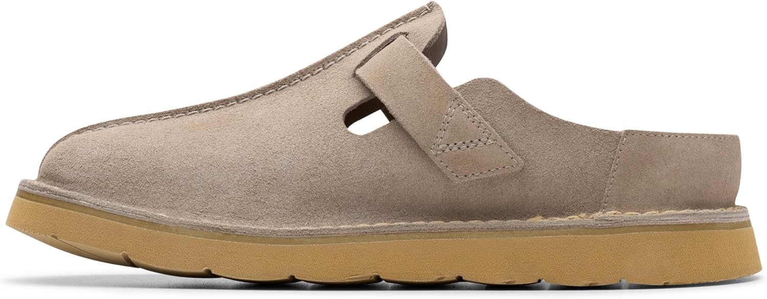 Thumbnail 6 de Clarks Solsbury Mule Sandal Homme en suède sombre