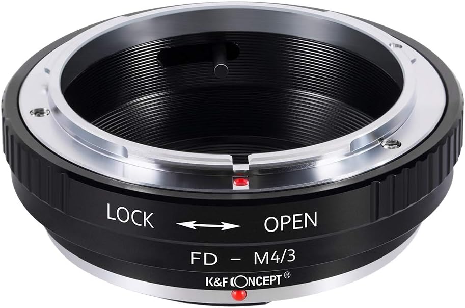 Detalle de K&F CONCEPT FD-M4/3 Objektivadapter – Canon FD/FL auf Micro Four Thirds (MFT)