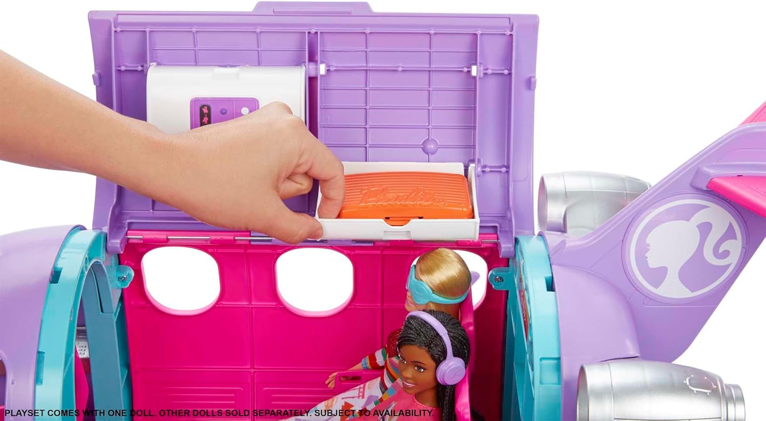Thumbnail 2 de Barbie Flugzeug und Pilot Puppe – Life in The City Airplane Adventures (HCD49)