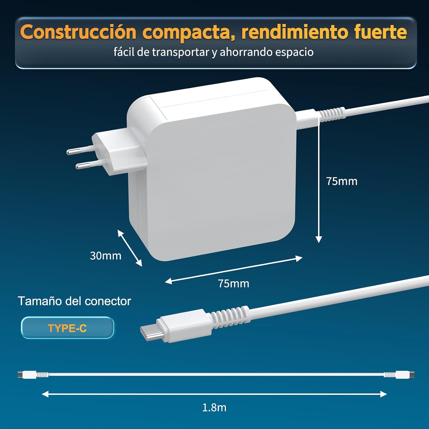 Thumbnail 4 de BIUBOTY Cargador 96W USB C para MacBook
